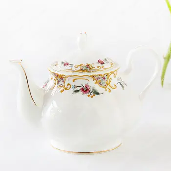 Juego de té de la Tarde en el juego de Té de Cerámica Tetera inglés juego de Té porcelana taza de Café con aroma Tetera decoración para el hogar